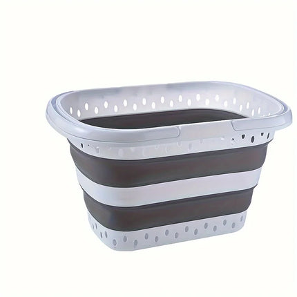 Panier à linge sale pliable et portable de grande capacité - E-menage
