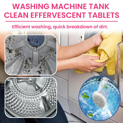 Washing Machine Sink Cleaning Effervescent Tablets Washing Machine Sink Cleaning Odor Removal Dirt Removal Effervescent Tablets