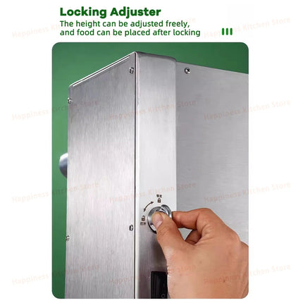 Machine à frites électrique commerciale automatique, machine à frites bouclées, robot culinaire en acier inoxydable, 100 kg/h