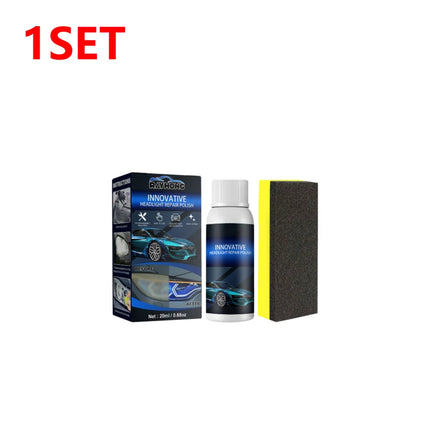 Lot de 1 à 5 produits de polissage et de nettoyage pour phares de voiture - E-menage