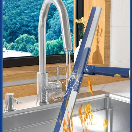 Balai grattoir télescopique multifonction en silicone
