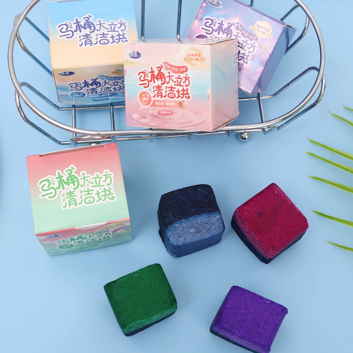 Toilets Cleaning Effervescent Tablet Mini Magic Cube Toilet Cleaner Deodorant Remover Urine Stain Yellow Dirt Cleaning Blocks