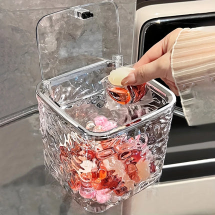 Conteneur pour dosettes de lessive, boîte de rangement pour lessive en poudre - E-menage