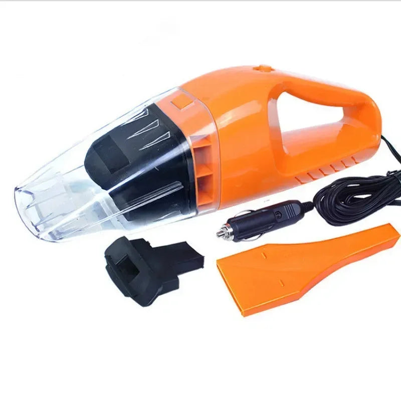 12V Car Vacuum Cleaner Portable 100W Handheld Portable Car Mounted Vacuum Cleaner Super SuctionWet AndDryDualUseCar Home Cleaner