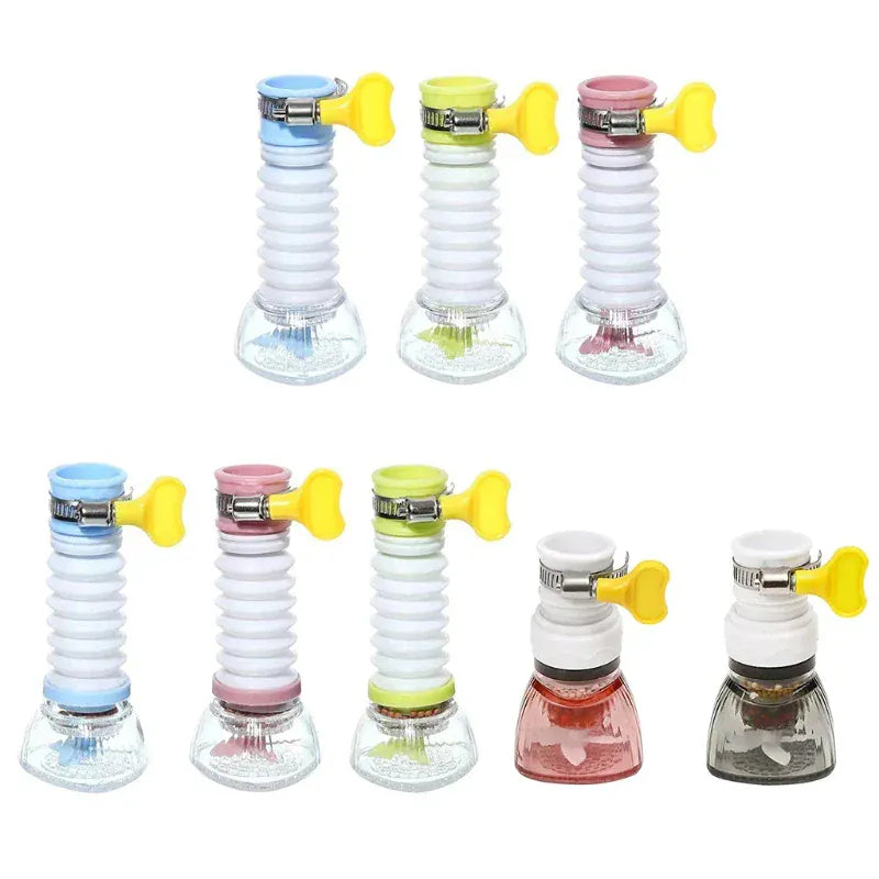 360 Rotating Tap Nozzle Faucet Extender Anti-Splash Filter Simple Installation
