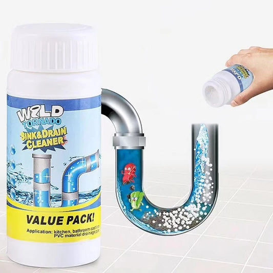 Powerful Dredge Clog Remover Drain Pipe Basin Cleaner Toilet Kitchen Pipe Deodorization Dredging Agent Sink Pipe Dredge Powder