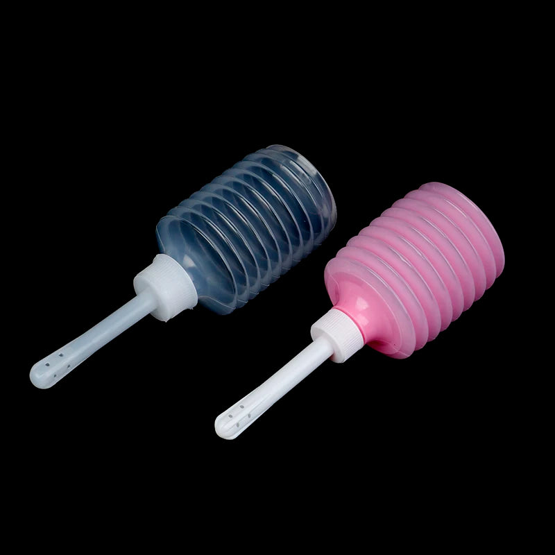200ML 8Holes Disposable Vaginal Anal Douche Retractable Wash Cleaning Anus Clean