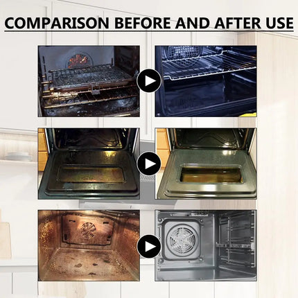 Nettoyant Moussant Puissant Four, Gril &amp; Micro-ondes 100ML – Élimine Graisse, Odeurs &amp; Dépôts Tenaces