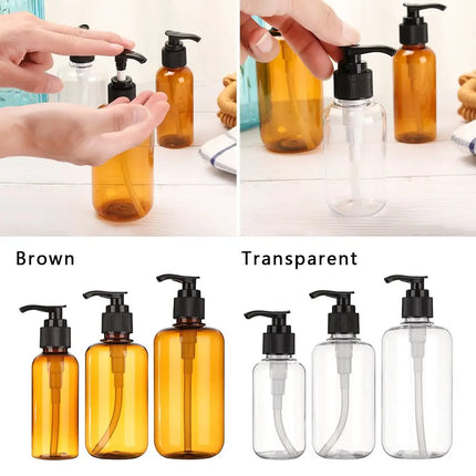 Distributeurs de savon portables pour salle de bain, 100 ml, 200 ml, 300 ml, - E-menage
