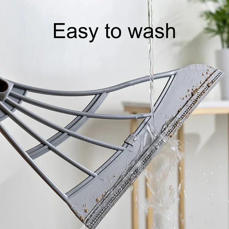 Household floor sweeping magic broom Non-stick hair broom broom Soft silicone mop bathroom wiper magic
