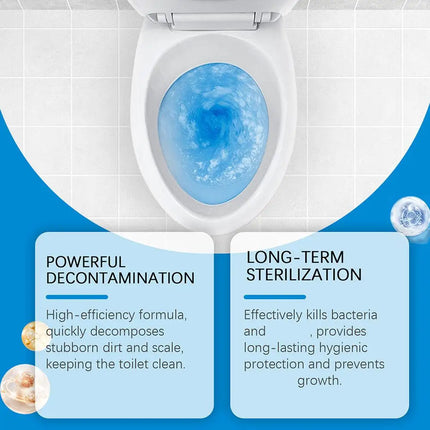 oilet Powerful Cleaner 360 Degree All Round Descaling Deodorizing Foam Cleaner Odor Free Toilet Deodorizer Liquid For Bathroom