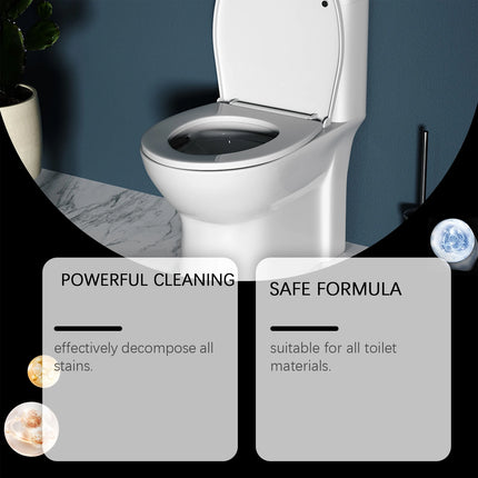 Scented foaming toilet cleaner