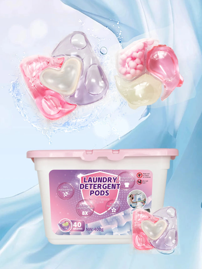 Boîte de 30 dosettes de lessive 3 en 1