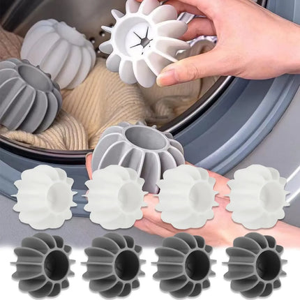 Laundry Ball Reusable Clothes Hair Cleaning Tool Pet Hair Remover Washing Machine Cat Hair Catcher Laundry Ball - E-menage