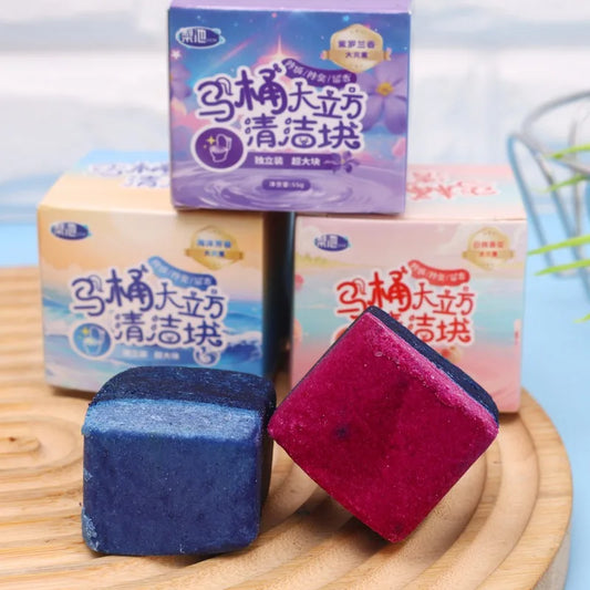 Toilets Cleaning Effervescent Tablet Mini Magic Cube Toilet Cleaner Deodorant Remover Urine Stain Yellow Dirt Cleaning Blocks
