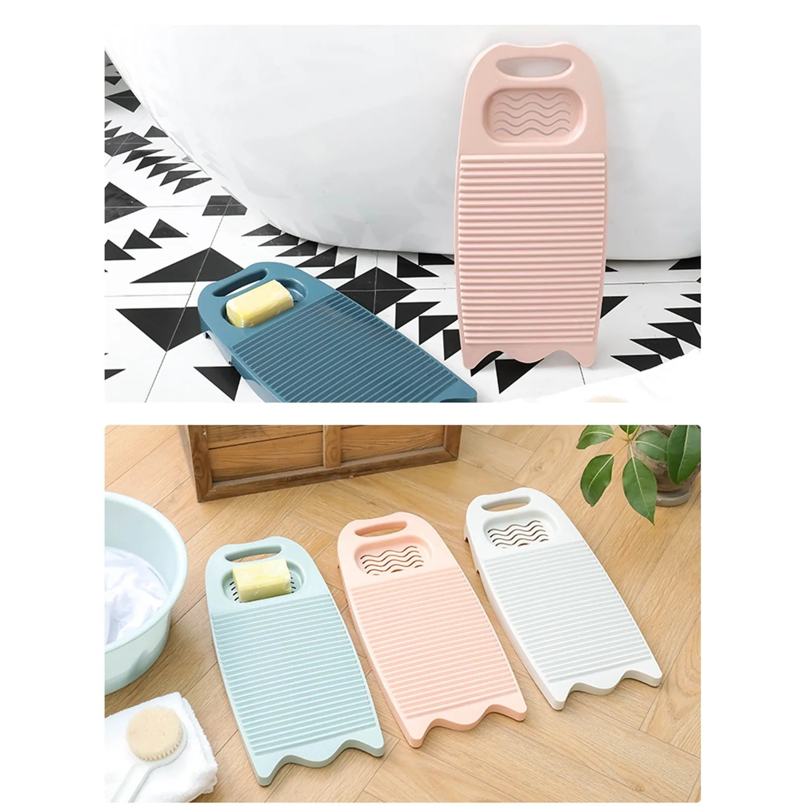 Planche à laver épaisse pour le lavage des vêtements sales - E-menage