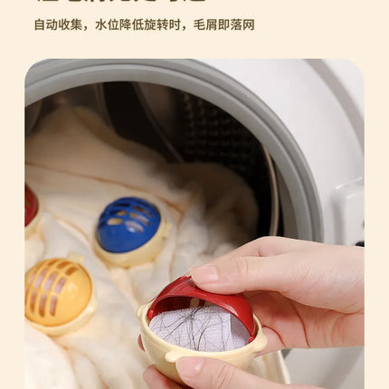 Boule de lavage réutilisable anti-enroulement