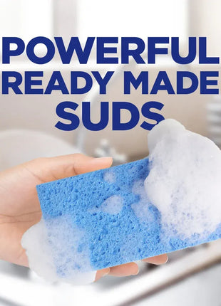 Liquide Vaisselle Moussant Ultra Dégraissant – Absorption 5x Supérieure – Mousse Puissante Sans Rinçage – Parfum Fraîcheur