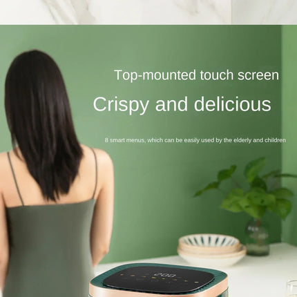 Friteuse à air chaud et four combinés 220 V AUX : multifonctionnels, entièrement automatiques, sans huile, faciles à nettoyer.