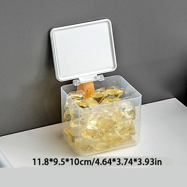 Boîte de rangement hermétique et étanche pour lessive en poudre