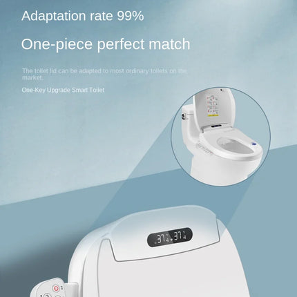 Stérilisation intelligente du couvercle de toilette, universelle, siège entièrement automatique, température constante, nettoyage par chauffage, séchage à air chaud