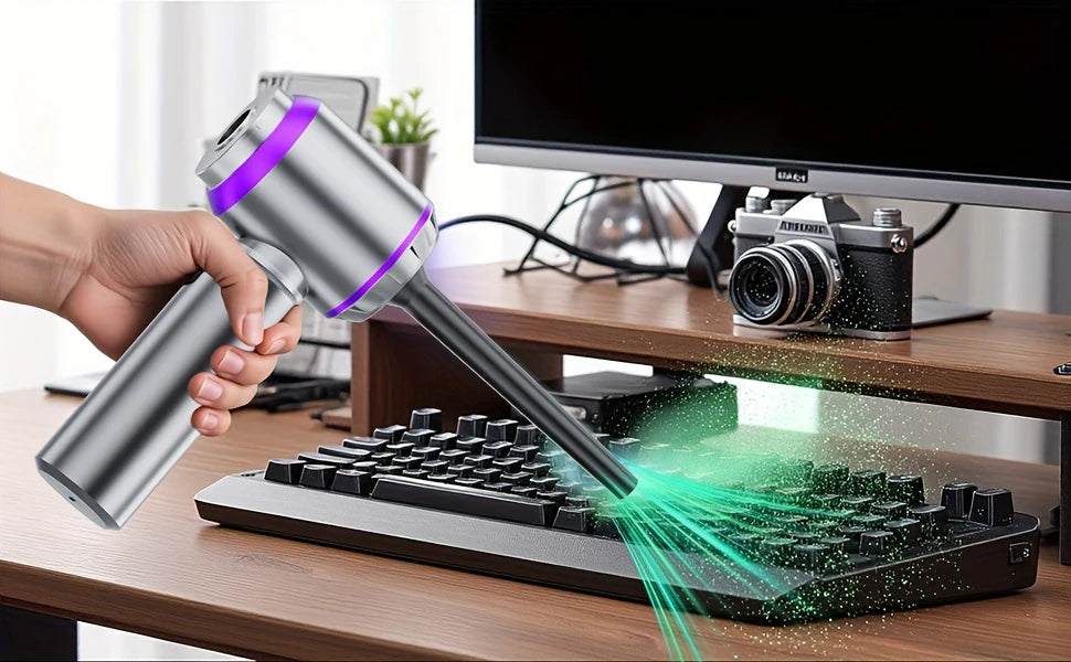 New Car Vacuum Cleaner 985000PA Strong Suction Powerful Wireless Portable Car Cleaner for Home Appliance Air Blower