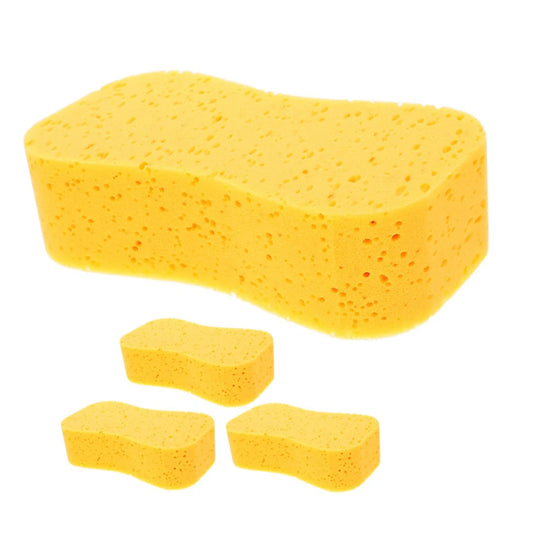 3Pcs Exfoliating Bath Sponge High Density Soft Shower Sponges for Women Body Sponges Massage Brush Washing Scrubber-Random Color