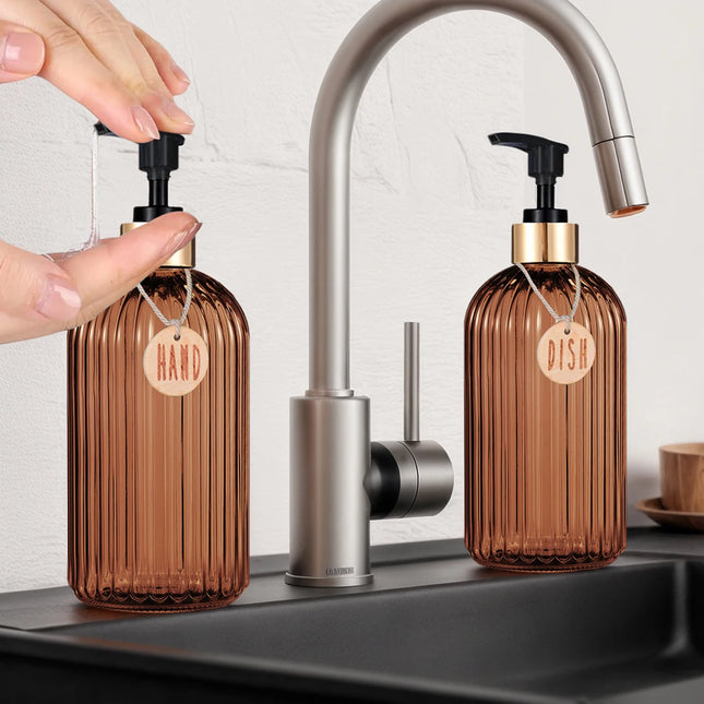 Distributeur de savon vaisselle, bouteille réutilisable - E-menage