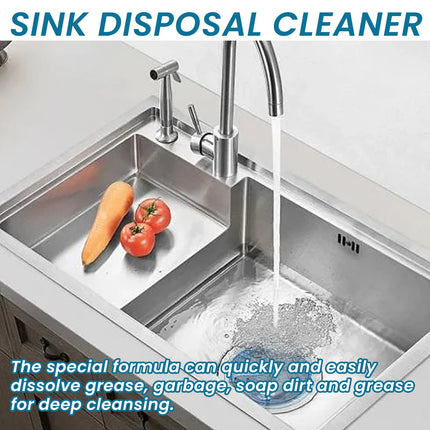 Sink Cleaning Tablets Garbage Disposal Cleaner Drain Pipe Dredging Deodorant Toilet Sink Closestool Kitchen Sewer Cleaning Pills