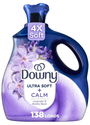Adoucissant Lavande Vanille Ultra Doux – 138 Doses / 2,7 L | Parfum Apaisant, Anti-Plis et Anti-Statique , Convient à Tous les Textiles
