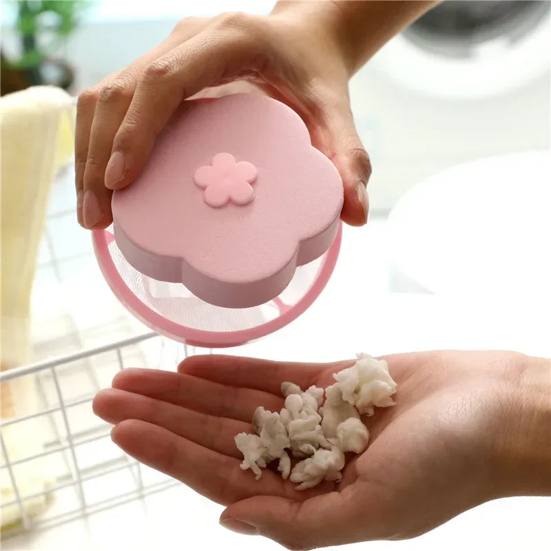 Laundry Detergent Balls Balls for Washing Cotton Lint Filter Bag for Care - E-menage