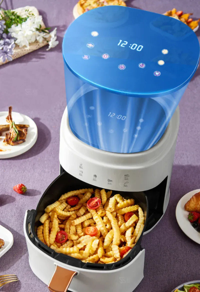 Household air fryer Smart electric fryer French fries machine 6L8L air fryer