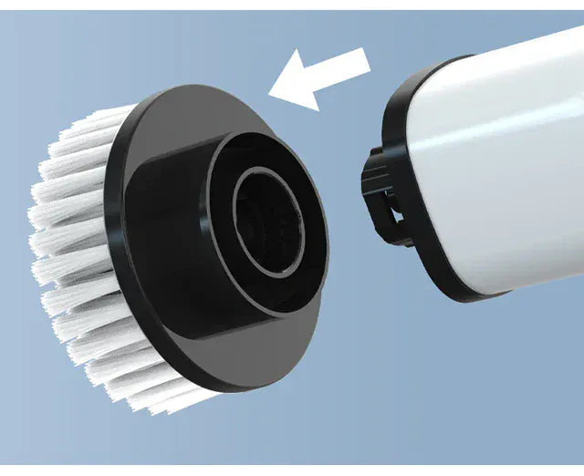 Brosse de Nettoyage Électrique Sans Fil 7 en 1 – Brosse Rotative Puissante Multi-Usages pour Cuisine, Salle de Bain, Sols & Vitres | Nettoyeur Ménager Rechargeable avec Écran Intelligent LCD/LED