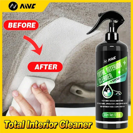 Nettoyant intérieur pour voiture, nettoyant pour plafonds, cuir - E-menage