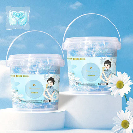 Lessive 3 en 1 en Capsules – 80 Sachets Parfum Longue Durée | Nettoyage Puissant, Protection des Couleurs & Douceur du Linge | Élimine Taches et Odeurs, Antibactérien