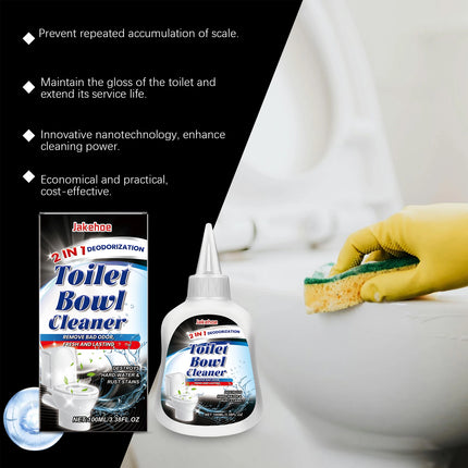 Scented foaming toilet cleaner