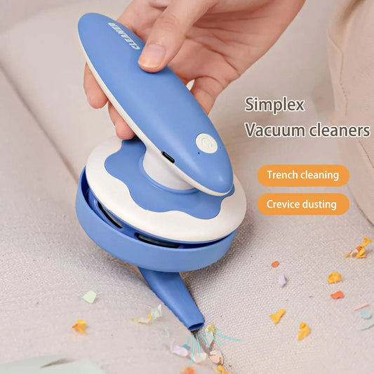 Strong Suction Desktop Vacuum Cleaner Portable Desk Mini Vacuum Cordless Mini Desk Vacuum for Cleaning Dust Crumbs Computer