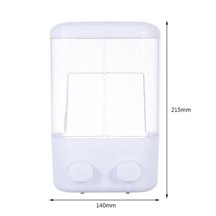 Distributeur de savon liquide à pompe 500 ml - E-menage