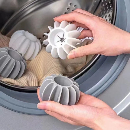 Laundry Ball Reusable Clothes Hair Cleaning Tool Pet Hair Remover Washing Machine Cat Hair Catcher Laundry Ball - E-menage