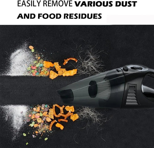 Car Vacuum Cleaner-High-Power 12V Handheld Portable with Wired Design-Removes Dust,Food, Sand,and Dog Hair-Perfect for Cars
