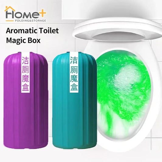 Fragrant Toilet Magic Box and Toilet Cleaner for Deodorization and Stain Removal