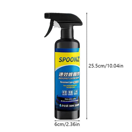 Spray liquide pour revêtement automobile 500 ml - E-menage