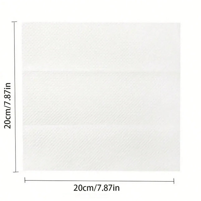 Essuie-tout jetables pour cuisine et salle de bain, paquet de 200 feuilles - E-menage