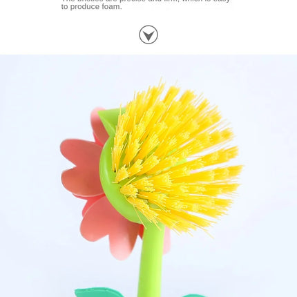 Brosse de nettoyage en forme de vase, pour évier, poêle,