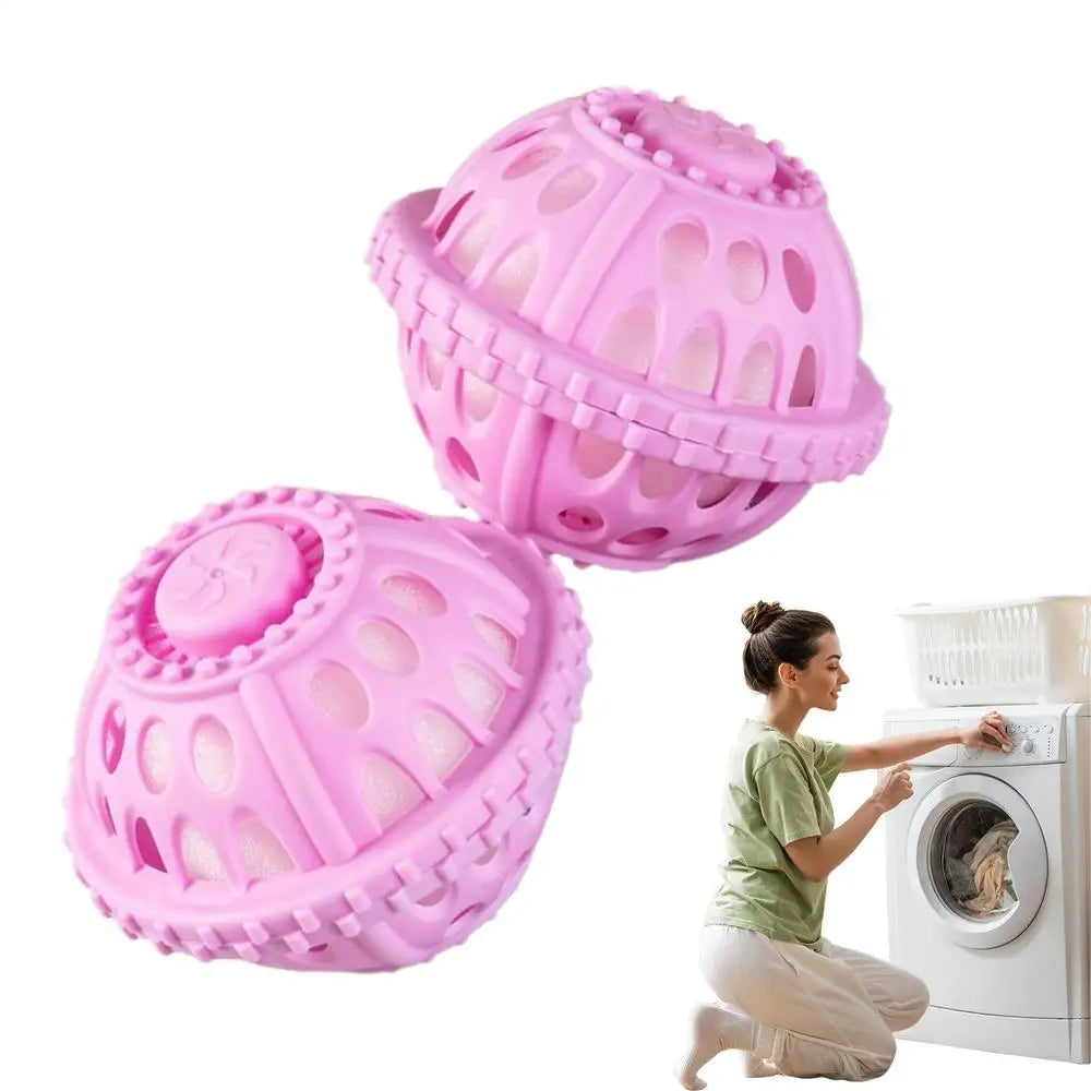 Reusable Laundry Balls Laundry Balls Non Detergent For Dryer Anti-Knot Home Cleaning Supplies For Families College Students - E-menage