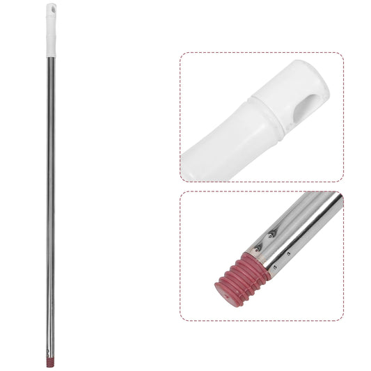 Broom Extension Handle Metal Grip Replacement Broom Pole Rust Resistant Easy to Replace for Various Settings Home Industrial Use