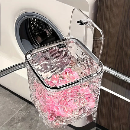 Conteneur pour dosettes de lessive, boîte de rangement pour lessive en poudre - E-menage