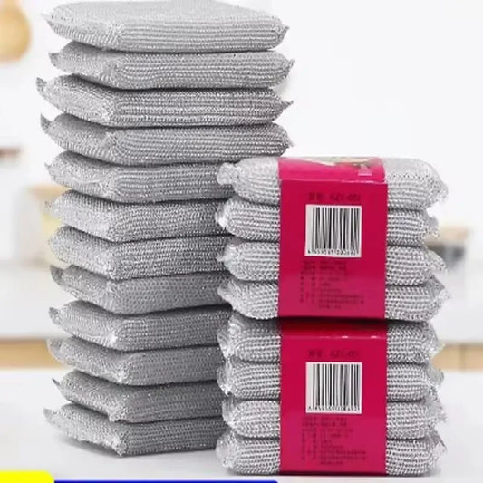 Kitchen Dishwashing Sponge Does Not Hurt Pot Brush Pot Artifact Household Scratch-free Cleaning Sponge Wipe Brush Accessories