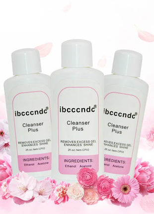 1 Nettoyant liquide 60 ml pour enlever les résidus de vernis gel et vernis à ongles - E-menage