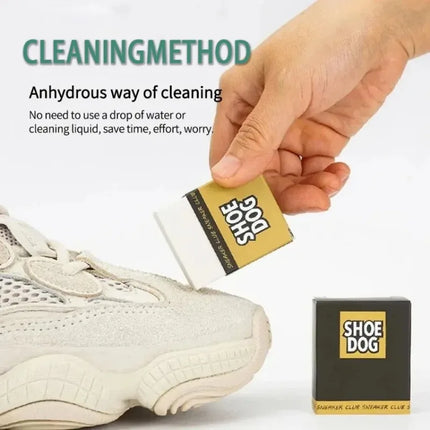 Gomme à chaussures, détachante, brosse à chaussures, gomme à daim - E-menage